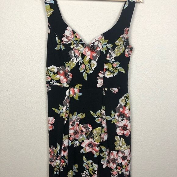 TORRID Floral Print Ponte‎ Pleated Skater Dress - Picture 5 of 12
